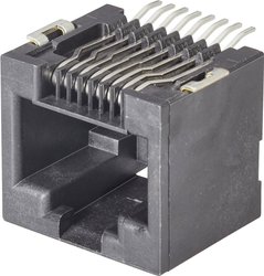 Złącze męskie RJ FCI Modular jacks 87180-044LF, RJ10, CAT 3, 1 szt.