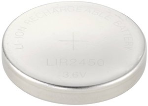 Akumulator guzikowy VOLTCRAFT LIR2450 LIR 2450 litowe 120 mAh 3.6 V 1 szt.