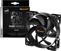 BeQuiet Pure Wings 2 92mm Wentylator do obudowy PC czarny (S x W x G) 92 x 92 x 25 mm