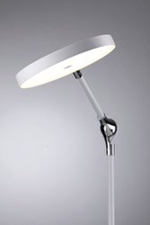 Lampka biurkowa LED Numis Qi White Switch 1000lm 11W Biała Lampa stołowa LED Paulmann NUMIS 79884  11 W biały