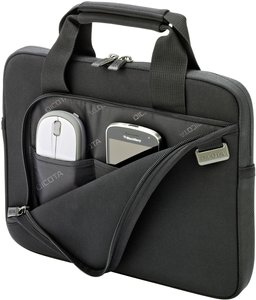 Torba na laptopa Dicota Smart Skin D31182, 39,6 cm (15,6'') , (S x W x G) 410 x 30 x 290 mm, czarny