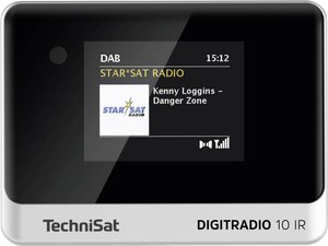 Radio internetowe TechniSat DIGITRADIO 10 IR Internet, DAB+, UKW z pilotem, obsługa Spotify czarny, srebrny