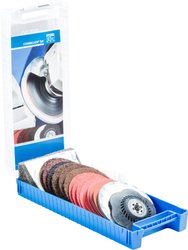 Zestaw COMBICLICK 19 szt. Ø 125 mm obróbka M14 zgrubna do polerowanej do szlifierek kątowych Zestaw tarczy ściernej PFERD CC-SET 125 M14 49350072 1 szt.