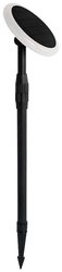 VT-943 3W 3W LED Solarna Lampa Ogrodowa Biała i Czarna Obudowa 3000K 2szt/op. Solarna lampka ogrodowa V-TAC VT-943 6668 3.00 W ciepła biel 260 lm