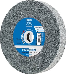 PFERD 44691667 Ściernica kompaktowa POLINOX 150 x 25,4 mm węglik krzemu SiC wersja drobna miękka 150 mm 1 szt.