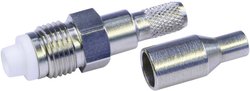 Złącze FME Telegärtner J01701A0008 J01701A0008 złącze żeńskie proste 50 Ω 1 szt.