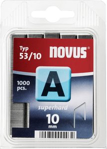 Zszywki z cienkiego drutu - typ 53 Zszywki Novus A53/10, 1000 szt.