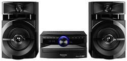 Miniwieża Panasonic SC-UX104EG-K z radiem CD i DAB+, kolor czarny Miniwieża Panasonic SC-UX104EG-K  czarny