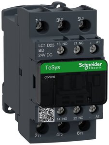 Stycznik Schneider Electric LC1D25BD LC1D25BD, 3 styki, 1 szt.