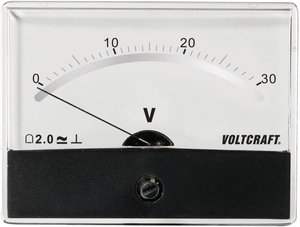 Analogowy wskaźnik panelowy VOLTCRAFT AM-86X65/30V/DC
