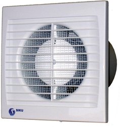 Wentylator ścienny i sufitowy SIKU Silenta  95 m³/h 10 cm