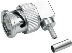 Złącze BNC Telegärtner J01000A1257 J01000A1257 złącze męskie kątowe 50 Ω 1 szt.