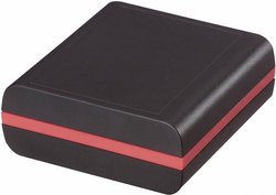 Obudowa uniwersalna Strapubox, ABS, czarny, (D x S x W) 80 x 76 x 30 mm, 1 szt.