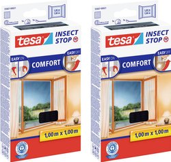 tesa Moskitiera Insect Stop COMFORT do okien w opakowaniu 2 Moskitiera tesa 55667-00500-00 2 szt.