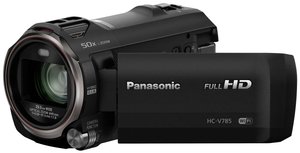 Kamera Panasonic HC-V785 Full HD z potencjałem twórczym, czarna Kamera Panasonic HC-V785