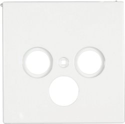 Panel centralny do gniazda antenowego Reflex Radio / TV / SAT Złącze SAT Jung LS 990 SAT WW śnieżnobiały