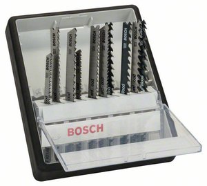 Brzeszczot do wyrzynarki Wood Expert z trzonkiem T, 10-częściowy Bosch Accessories  2607010540 1 zest.