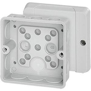 Gniazdo przyłączeniowe Hensel DE 9320, IP55, (D x S x W) 88 x 88 x 50 mm, szary, 1 szt.
