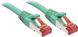 Kabel LAN LINDY 47747, 1 szt., RJ45, CAT 6, S/FTP, 1.00 m, zielony