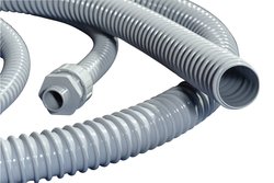 Wąż osłonowy HellermannTyton HelaGuard PSR12, O 10/14.5 mm, szary