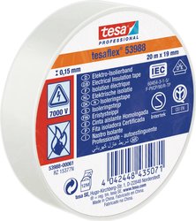 Taśma izolacyjna tesa tesa® Professional 53988-00061-00 (D x S) 20 m x 19 mm 20 m 1 szt.