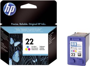 Tusz HP C9352AE (22), oryginalny, kolor