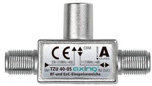 Przełącznik zasilania Ethernet over Coax Axing TZU04005, 1 szt.