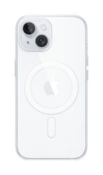 Apple Clear Case Futerał backcase Apple iPhone 15 przeźroczysty Ładowarka indukcyjna, Odporny na wstrząsy