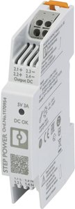 Zasilacz na szynę DIN Phoenix Contact STEP3-PS/1AC/5DC/3/PT, 5 V/DC, 3 A, 15 W
