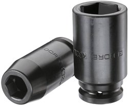 K 32 L 21 - GEDORE - zestaw 3/4'' długie, 6-kątna siły, czysto śruby 21 mm Nasadka udarowa 21 mm Gedore K 32 L 21 6286700  1 szt.