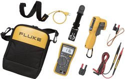 Zestaw multimetru i pirometru Fluke 116/62 MAX+, CAT III 600 V, z akcesoriami