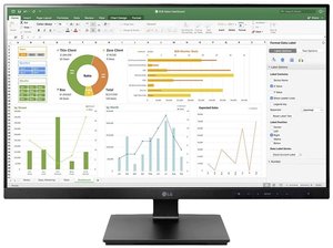 LG Electronics 27BN65YP-B Monitor  EEK E (A - G) 68.6 cm (27 cal) 1920 x 1080 px 16:9 5 ms DVI, HDMI, USB 3.2 Gen 1 (USB 3.0), słuchawki (jack 3,5 mm) LCD (IPS)