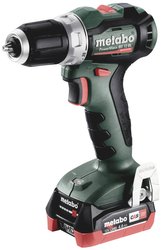 Wiertarko-wkrętarka akumulatorowa Metabo PowerMaxx BS 12 BL 601044800 12 V 4 Ah zaw. 2 akumulatory, zaw. ładowarkę, bezszczotkowy