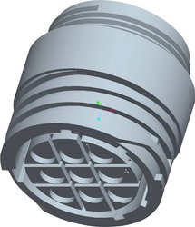 Obudowa gniazda CPC bez kołnierza TE Connectivity 211769-3, 1 szt.