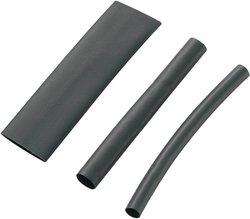 Zakres rurek termokurczliwych czarny współczynnik skurczu 12,70 mm: 3: 1 543088 HST3-06S