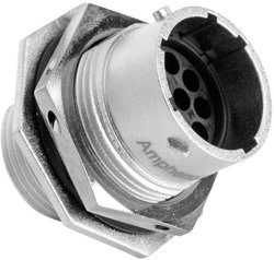 Złącze okrągłe męskie Amphenol RT0714-12PNH, seria RT360, 12 pin, 13 A, do zaciskania
