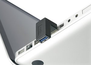 Przejściówka, adapter USB Renkforce RF-4538230, [1x złącze męskie USB-A 3.2 (USB 3.0) - 1x złącze żeńskie USB-A 3.2 Gen 1 (USB 3.0)]