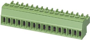 Obudowa złącza pin żeńskiego na kabel Phoenix Contact MC 1,5/ 2-ST-3,5 1840366, wire-to-board, piny: 2, 8 A, 1 szt.