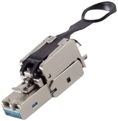 Złącze męskie RJ45 BKL Electronic 10121203, RJ45 Cat6, CAT 6a, piny:8P8C, 1 szt.