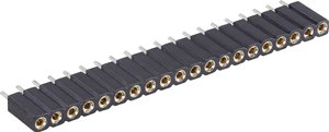 Listwa precyzyjna BKL Electronic 10120803, 1 x 36-Pin, 2,54 mm