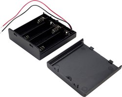 Komora baterii TRU COMPONENTS SBH341-1A 4 x AA, Kabel