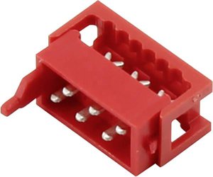 Obudowa złącza pin męskiego na kabel Connfly DS1015-01-04R6, wire-to-board, piny: 4, 1 szt.