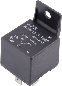 Przekaźnik samochodowy AFE BAM11-S-124D 1425206, 420 W, 30 A