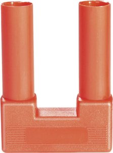 Zworka bezpieczna Schnepp SI-FK 19/4 rt SI-FK 19/4 rt Średnica pinu: 4 mm Rozstaw kołków: 19 mm czerwony 1 szt.