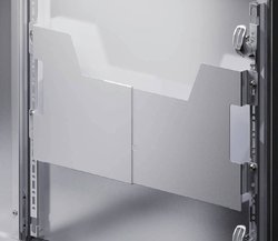 Torba ze schematem połączeń wykonana z blachy stalowej, o zmiennej szerokości, do AX Kieszeń na schemat połączeń Rittal AX 2515.300 2515300, 1 szt.