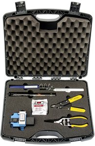 Walizka narzędziowa do światłowodów - ZESTAW INSTALACJI WŁÓKNA NetPeppers LWL Installationskit NP-FIBER200