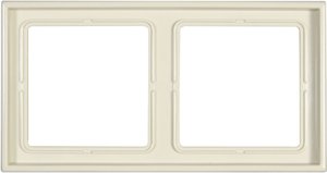 Ramka Jung LS982W kremowo-biały