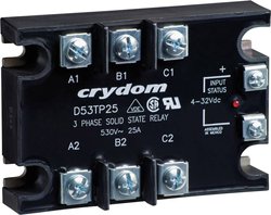 Przekaźnik SSR Crydom TC-GSR-1-25DD 50 A 530 V/AC Przełączanie w punkcie zero 1 szt.