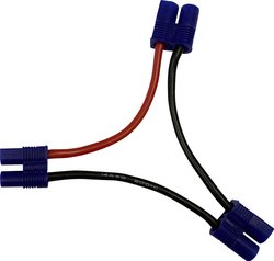 Kabel do akumulatora Reely RE-6903765 [1x złącze żeńskie T - 2x złącze męskie T] 10.00 cm