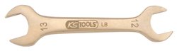 Klucz płaski dwustronny do blachy BRONZEplus 3/16x7/32", Klucz płaski podwójny KS Tools 963.7139 963.7139